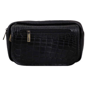 Sac banane en cuir véritable avec ceinture réglable pour une utilisation quotidienne
