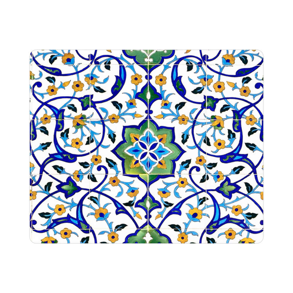 Tapis de souris artisanal motif floral persan Sonati