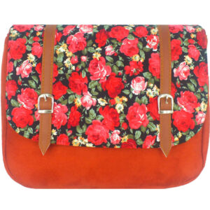 Sac à bandoulière bohémien avec motif floral