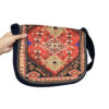 Sac à bandoulière bohémien avec motif inspiré de la Perse Naghsh
