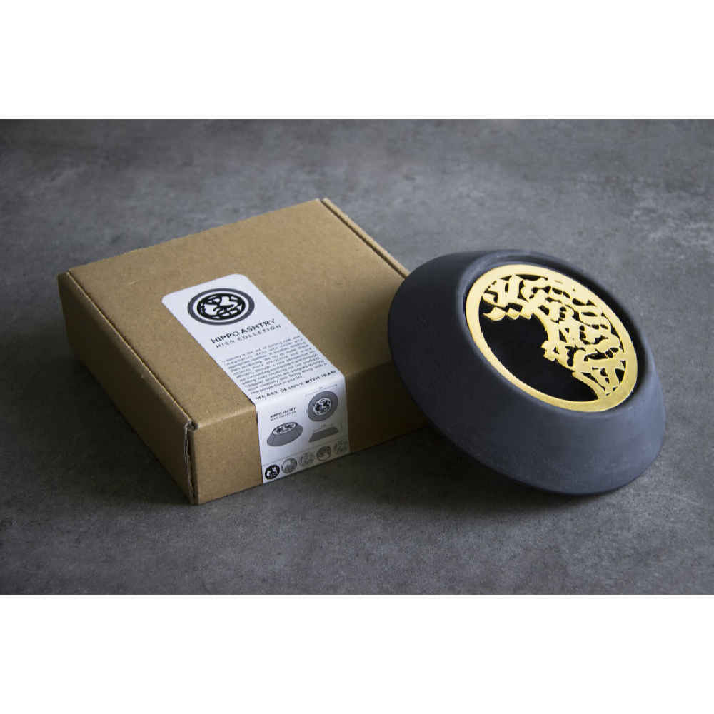 Cendrier en ciment persan – Design moderne de poésie