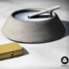 Cendrier en ciment moderne minimaliste