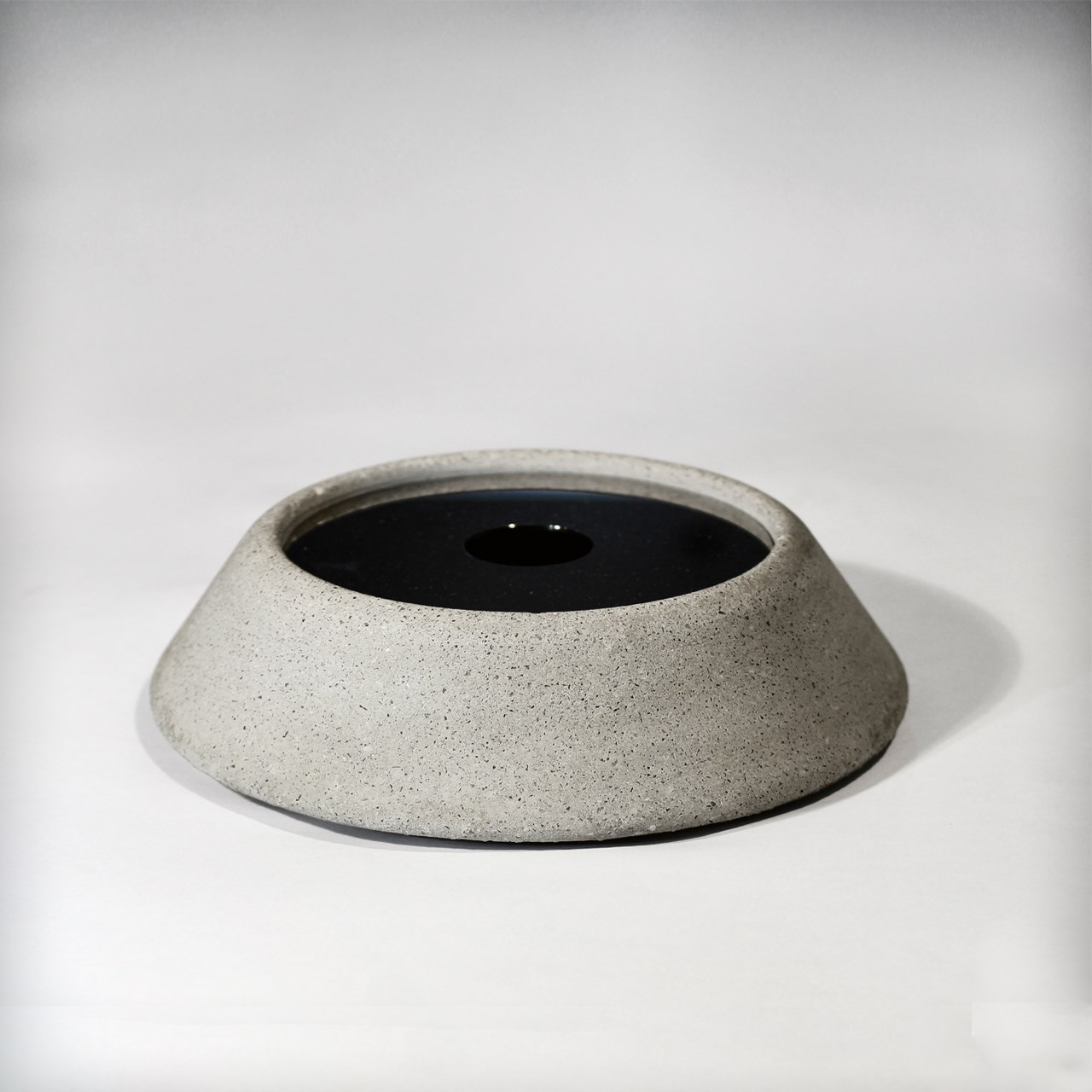 Cendrier en ciment moderne minimaliste