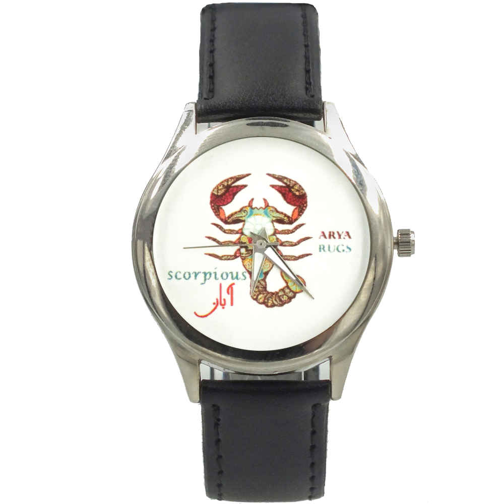 Montre-bracelet artistique avec motif du zodiaque perse – Aban