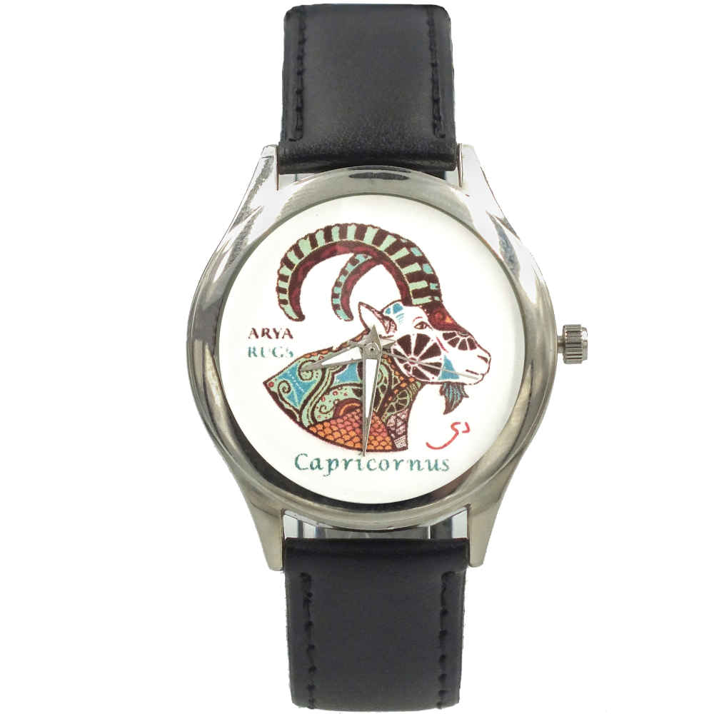 Montre-bracelet artistique avec motif du zodiaque perse – Dey