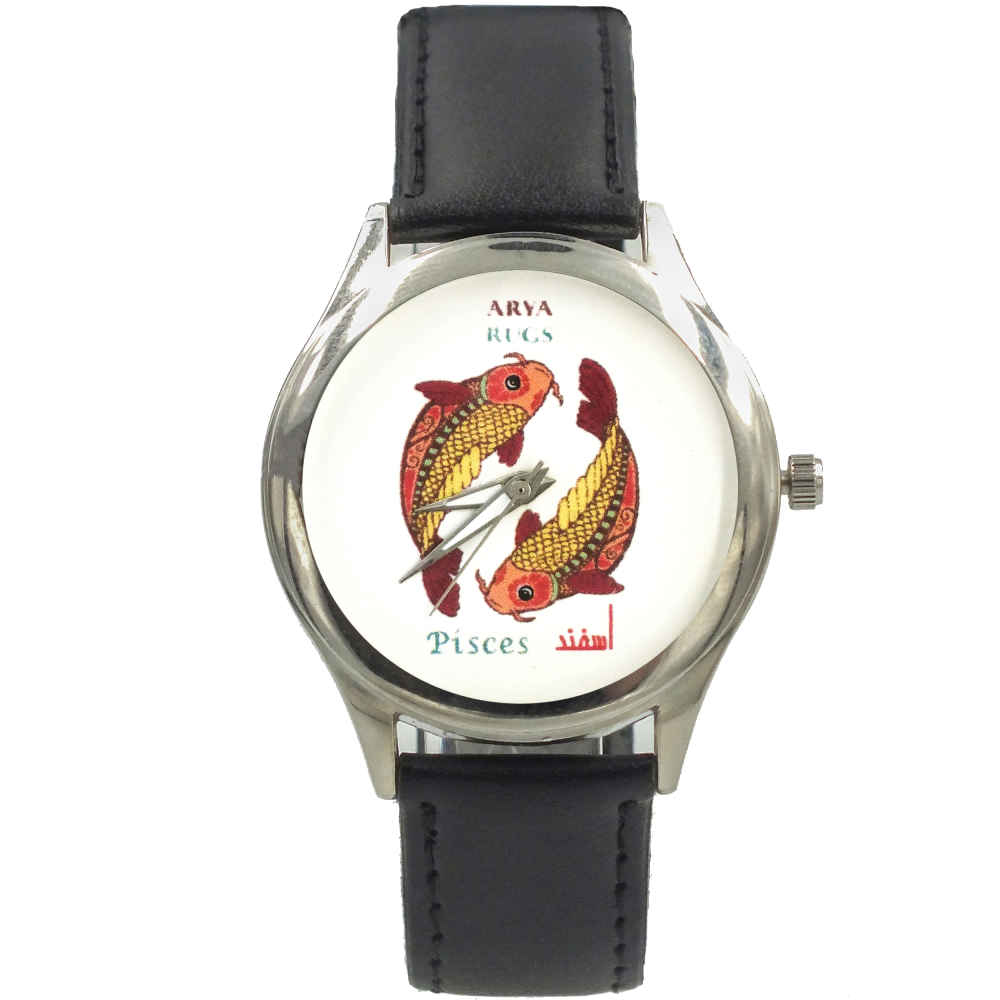 Montre-bracelet artistique avec motif du zodiaque perse – Esfand