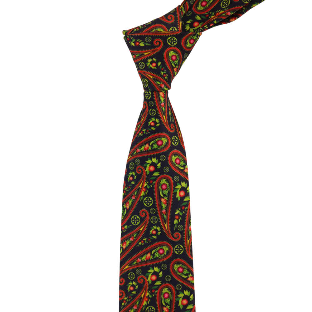 Cravate pour homme – Élégance artistique inspirée de la Perse Mehran