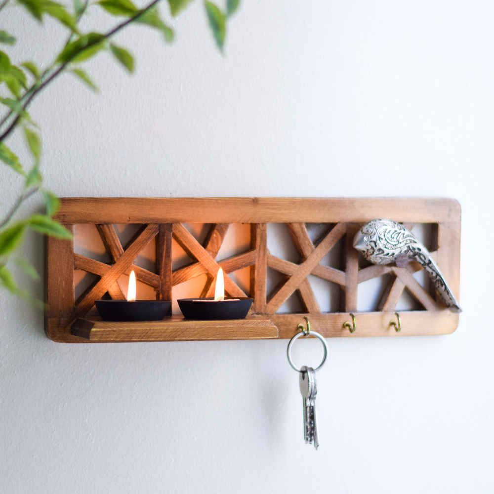 Porte-clés mural décoratif avec design Yara