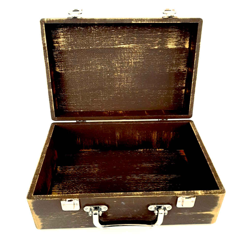 Boîte en Bois pour Cadeaux avec Motif Persan – Del (Cœur)