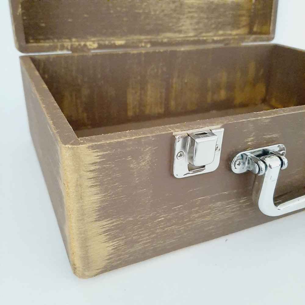 Boîte en Bois pour Cadeaux – Motif Persan Inspiré « Ghajari »