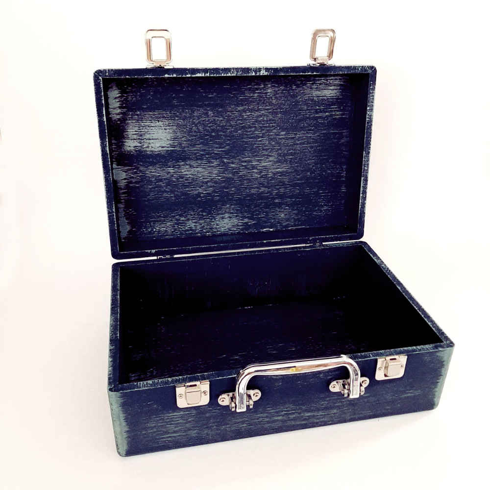 Boîte en Bois pour Cadeaux avec Motif Persan – Nastaligh