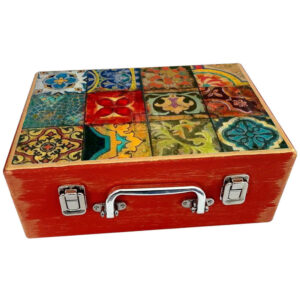 Boîte en Bois pour Cadeaux avec Motif Persan – Sonati (Traditionnel)