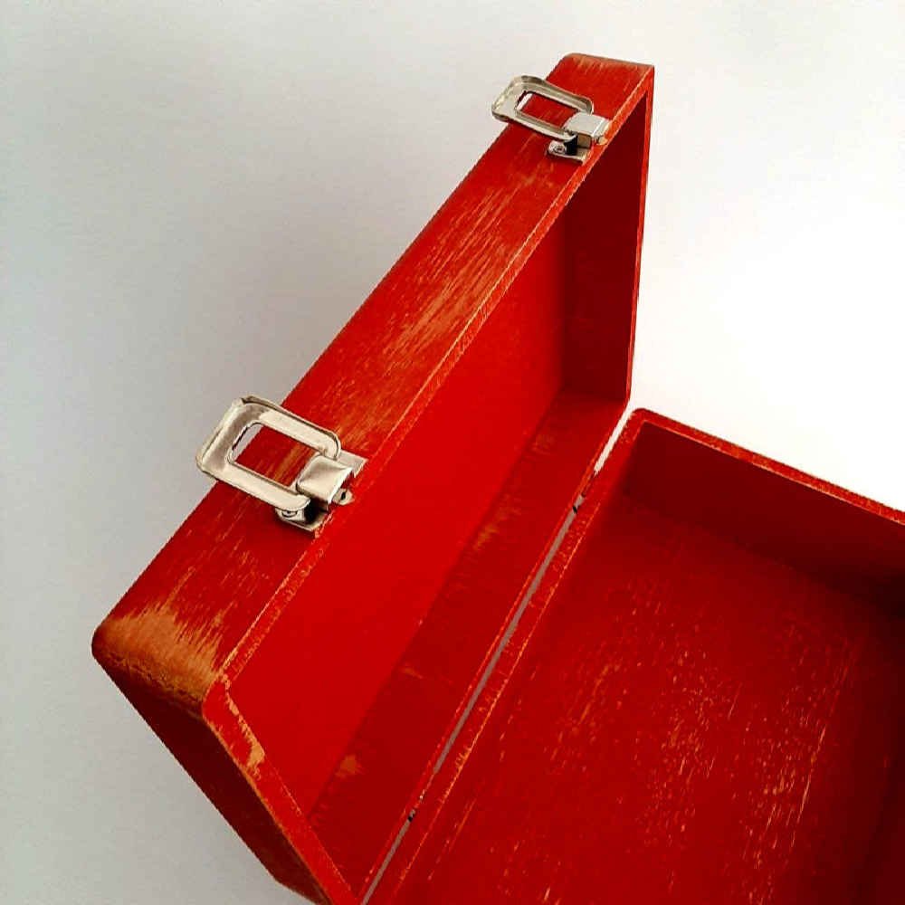 Boîte en Bois pour Cadeaux avec Motif Persan – Carrelage