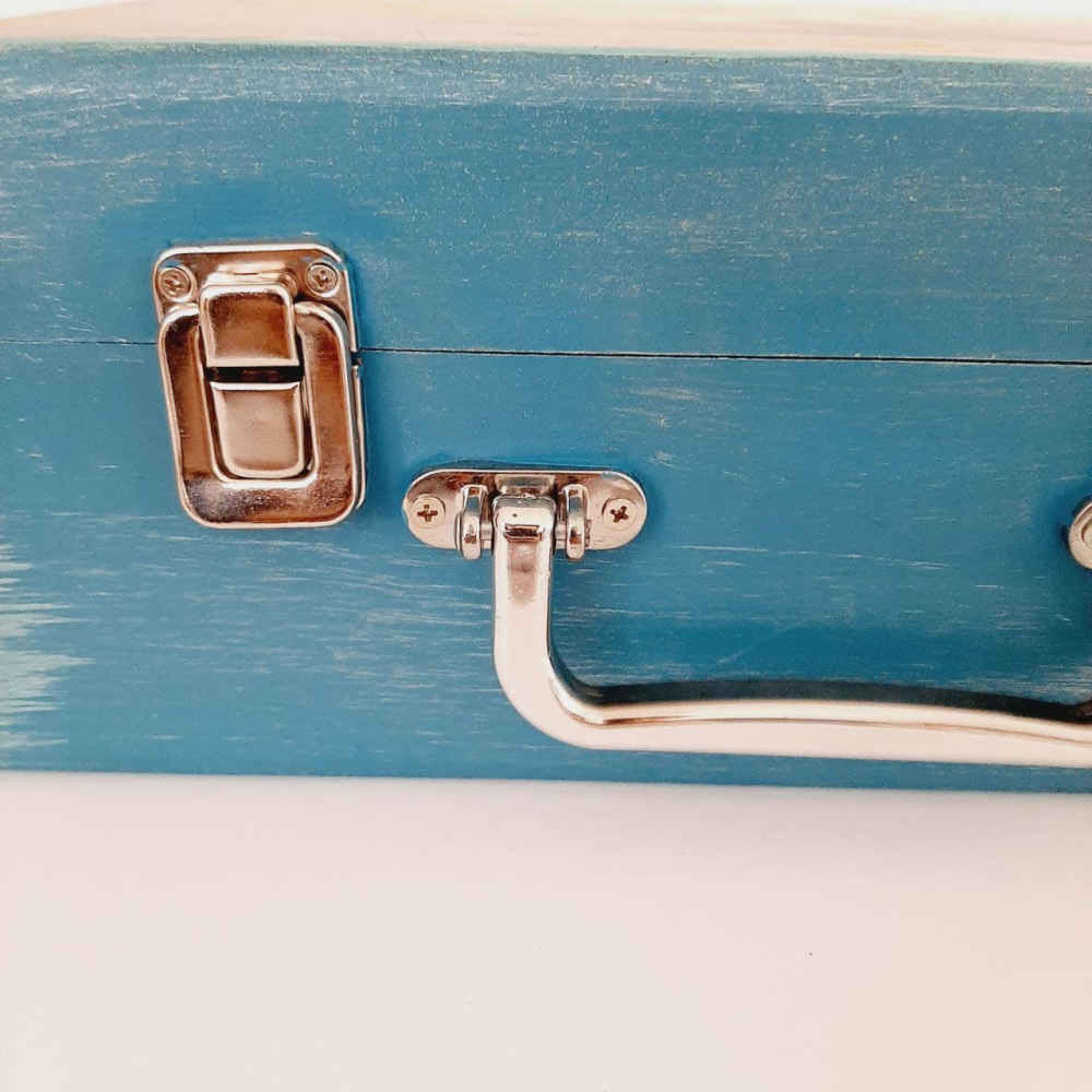 Boîte en Bois pour Cadeaux avec Motif Inspiré de l’Art Persan