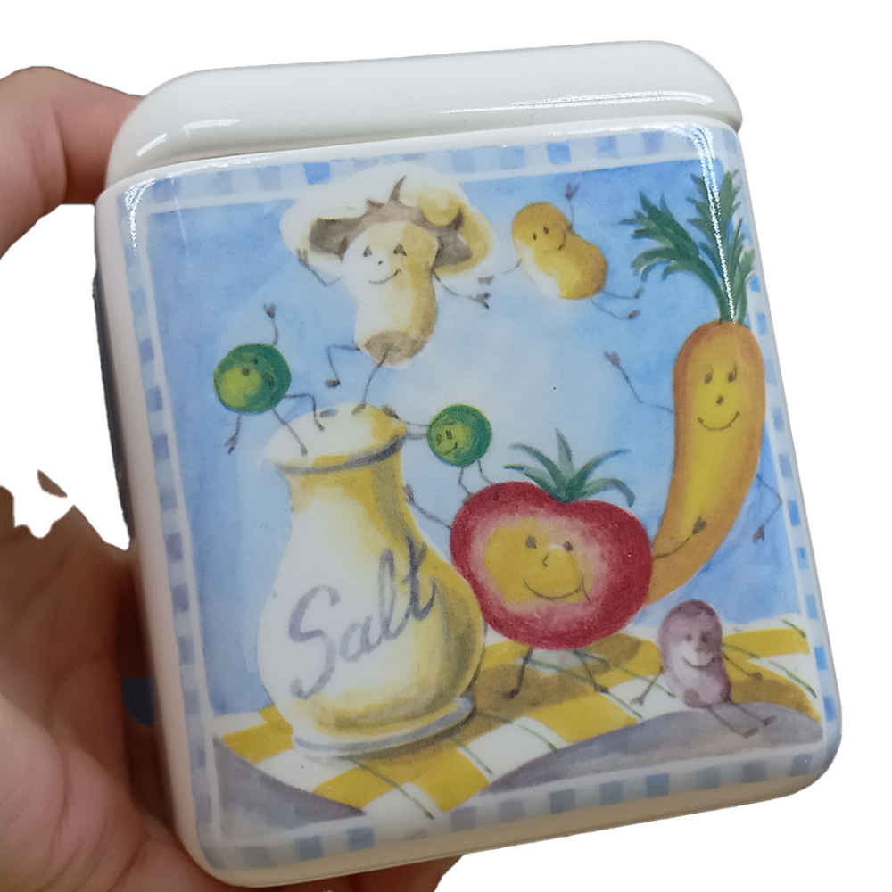 Ensemble de bocaux en céramique – Rangement élégant pour le café, le thé, et plus (3x)