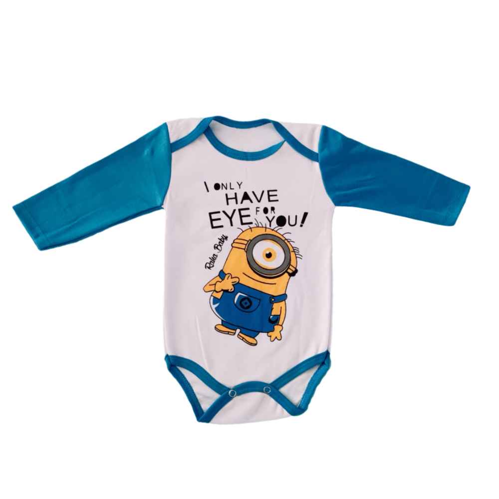 Ensemble de vêtements pour nouveau-né 3 pièces modèle Minion