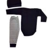 Ensemble de vêtements pour nouveau-né 3 pièces modèle Pilote