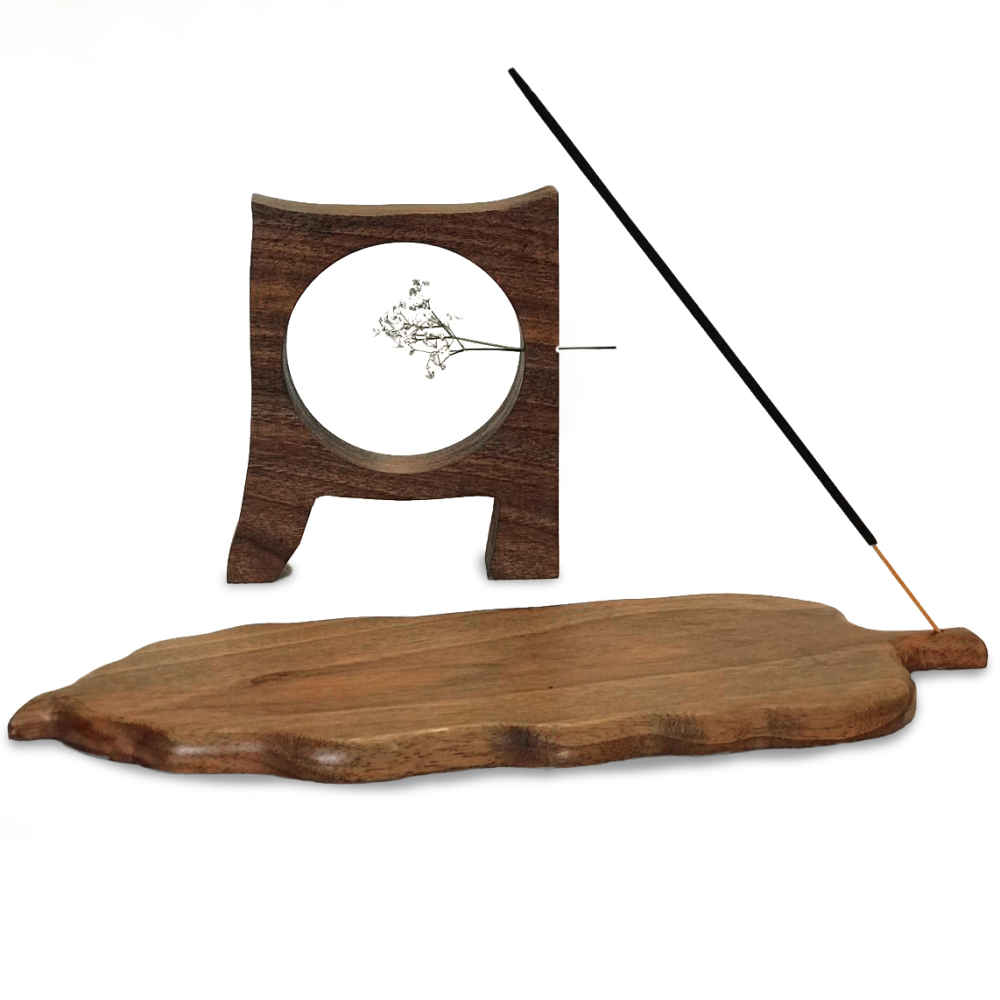 Porte-encens en bois – Modèle Jina