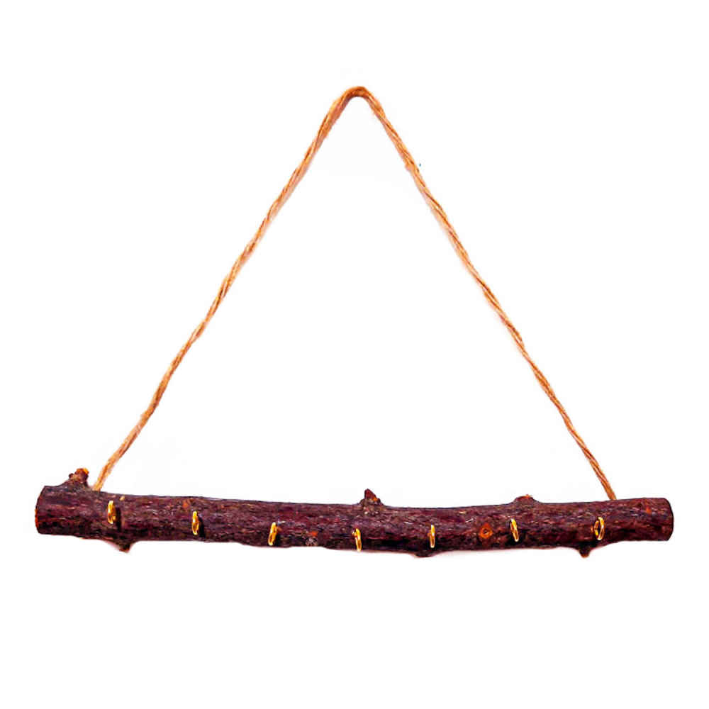 Présentoir et organisateur de bijoux en bois modèle Rustique (x2)