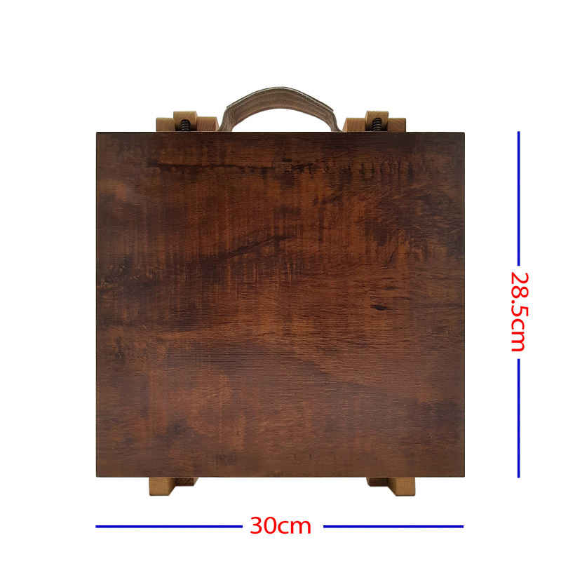 Coffret en bois de 120 crayons avec tiroir – Collection Pasargad pour artistes