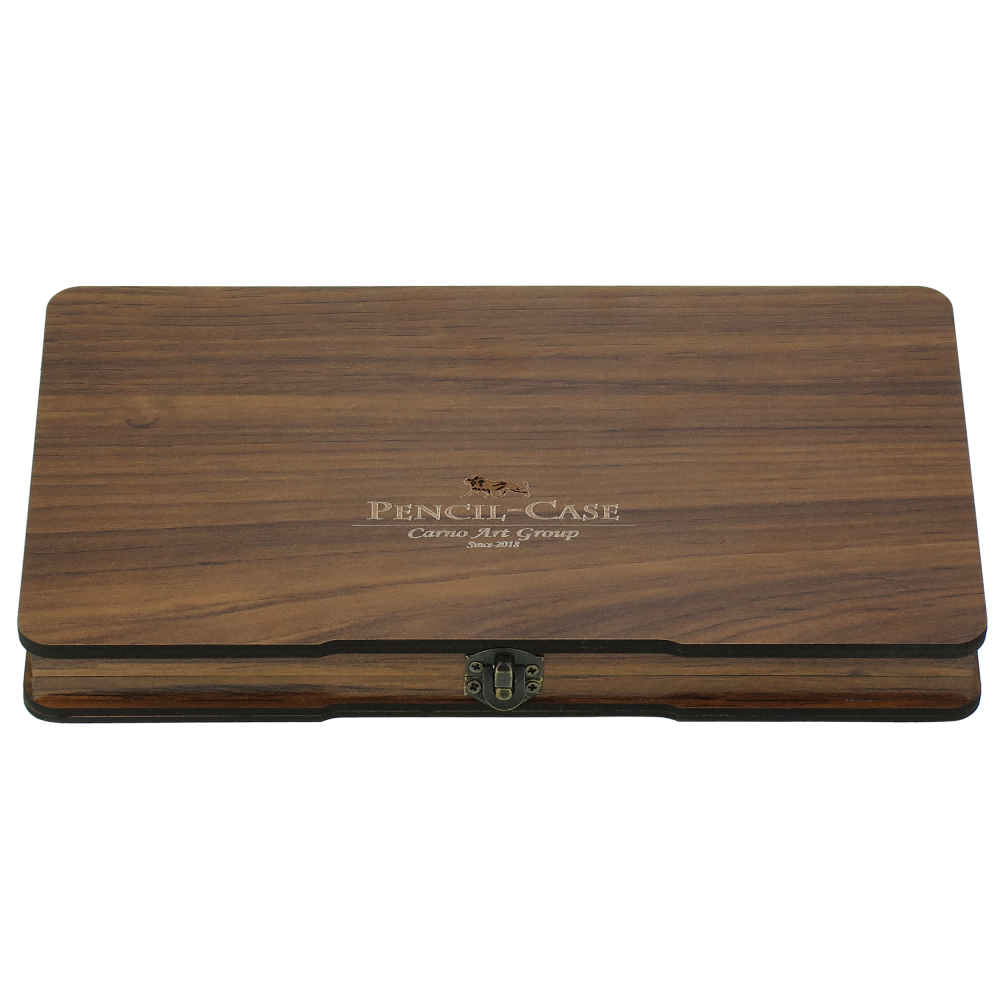 Coffret en bois de 24 crayons – Collection Raha pour artistes