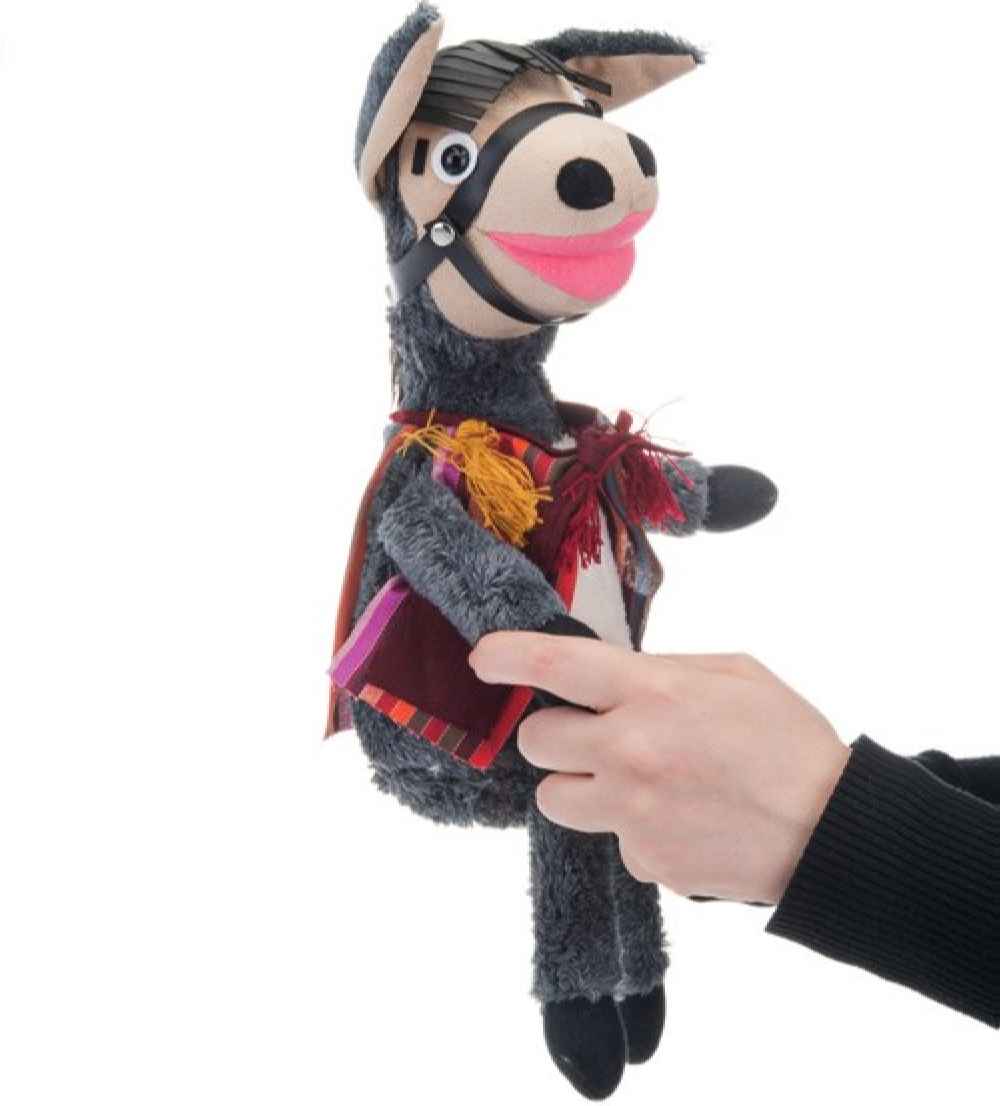 Animal en Peluche Fait Main – Âne Jigar | Peluche Charmante