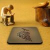 Ensemble de Dessous de Verre et Support avec Motif Artistique d'Inspiration Soufie Danse Sama