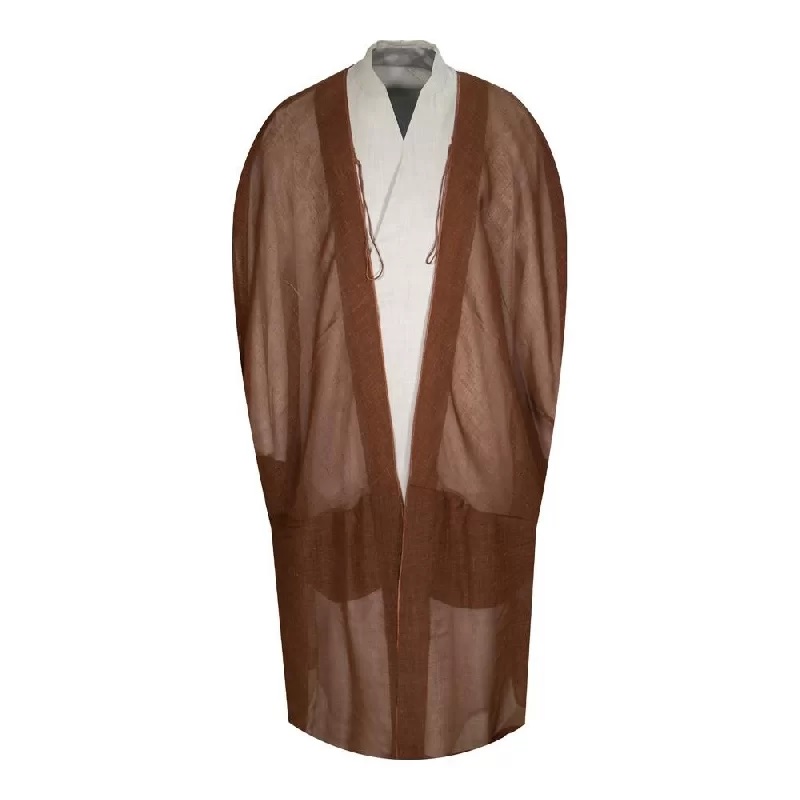 Manteau Bisht Islamique pour Homme en Mérinos pour l’Été – Design Arabe