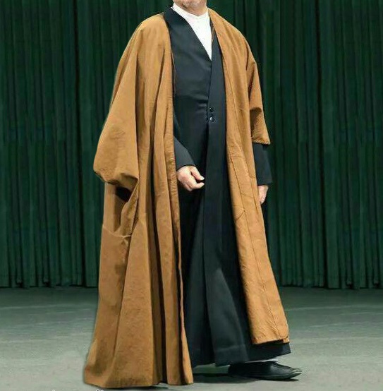 Manteau Bisht Islamique pour Homme en Laine pour les Saisons Froides - Héritage Arabe