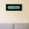Horloge Murale Islamique Traditionnelle avec Incrustation des 4 Qul