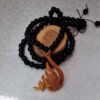 Collier islamique en bois avec pendentif Allah