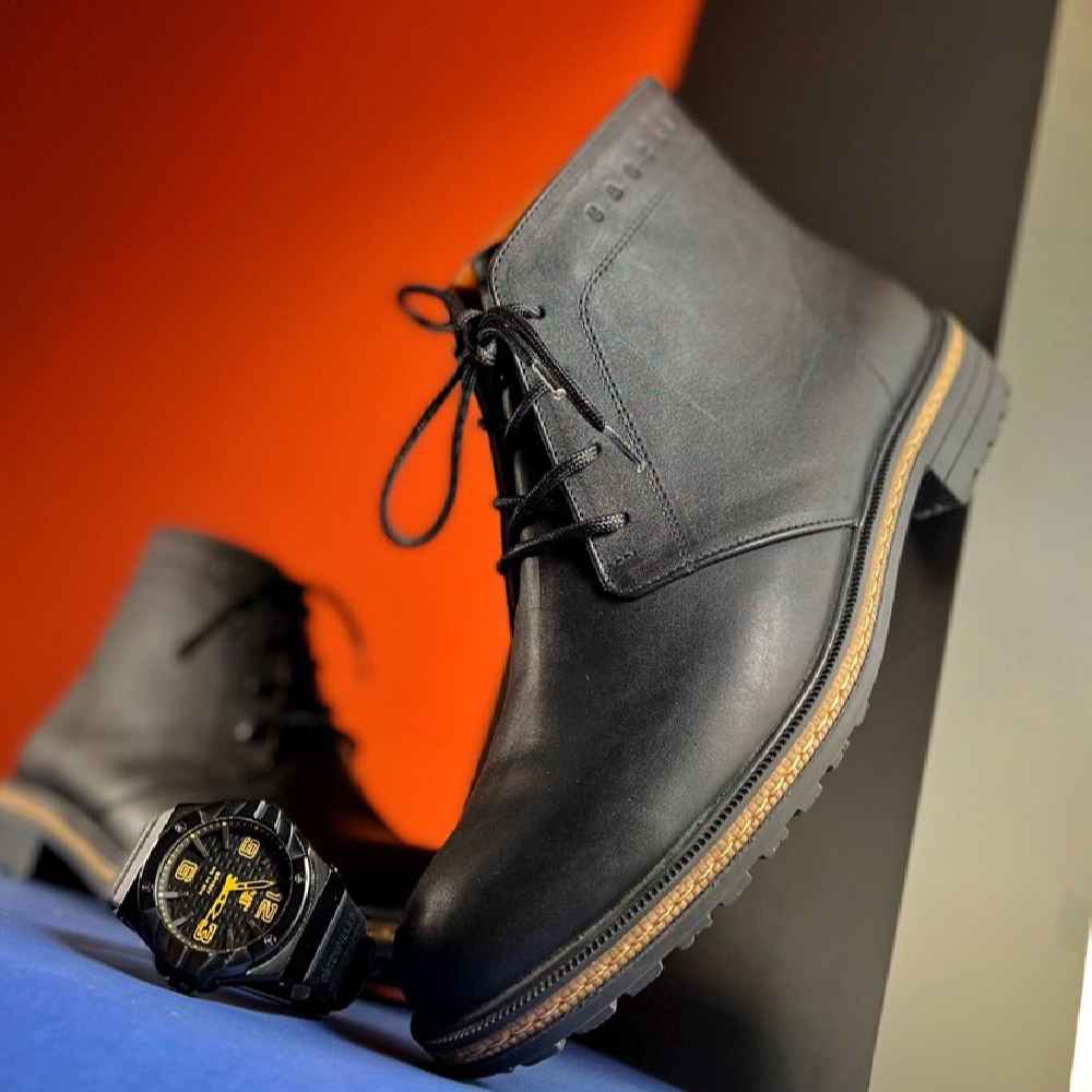 Bottines en cuir pour hommes – Modèle 217