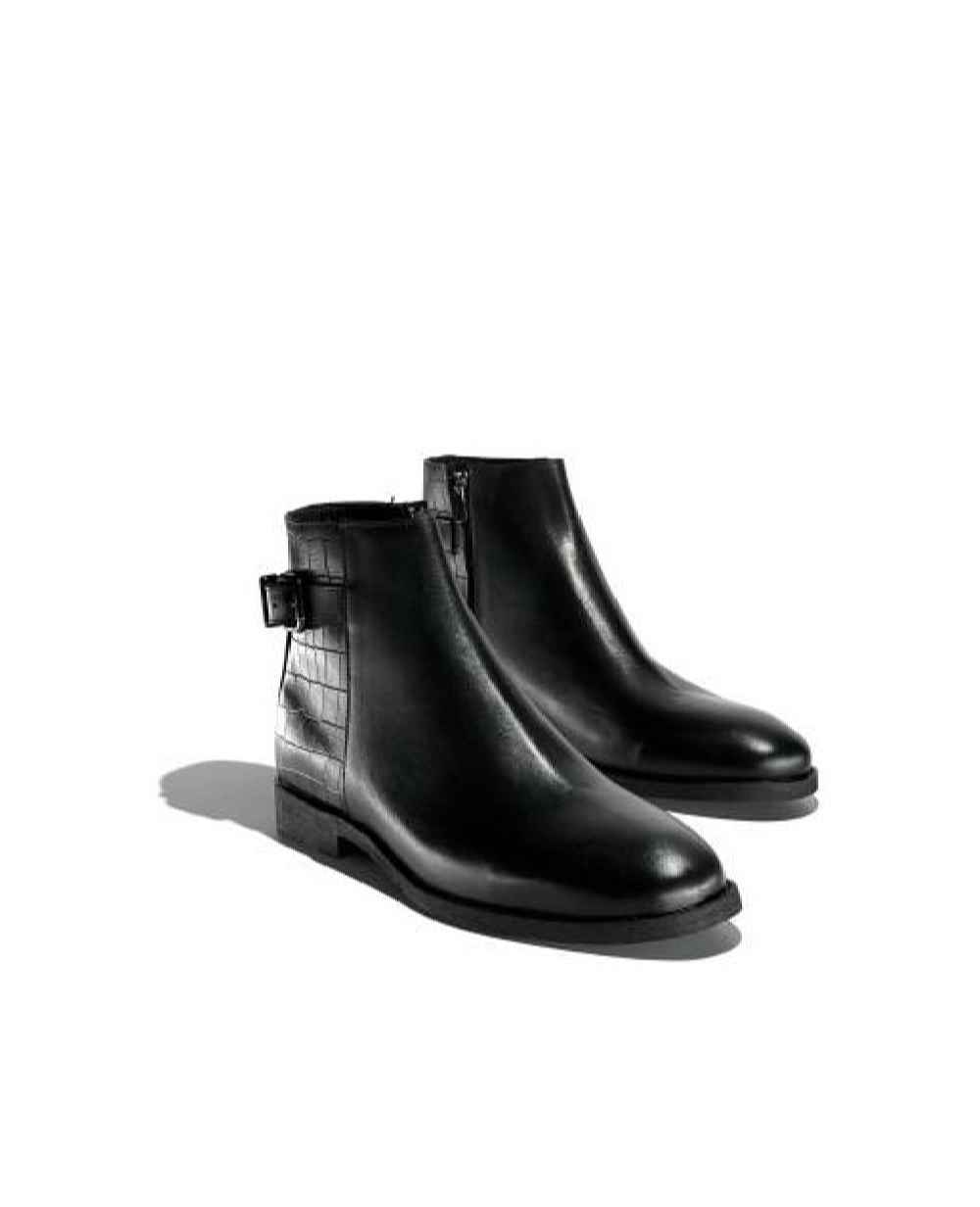 Bottines en cuir pour hommes – Modèle 284