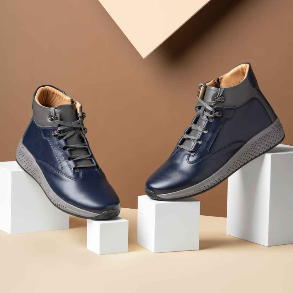 Bottes en cuir pour hommes Cheville – Modèle A243