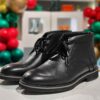 Bottines en cuir pour hommes – Modèle 207