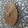 Horloge Murale en Bois Incrusté Persan Modèle Choobi