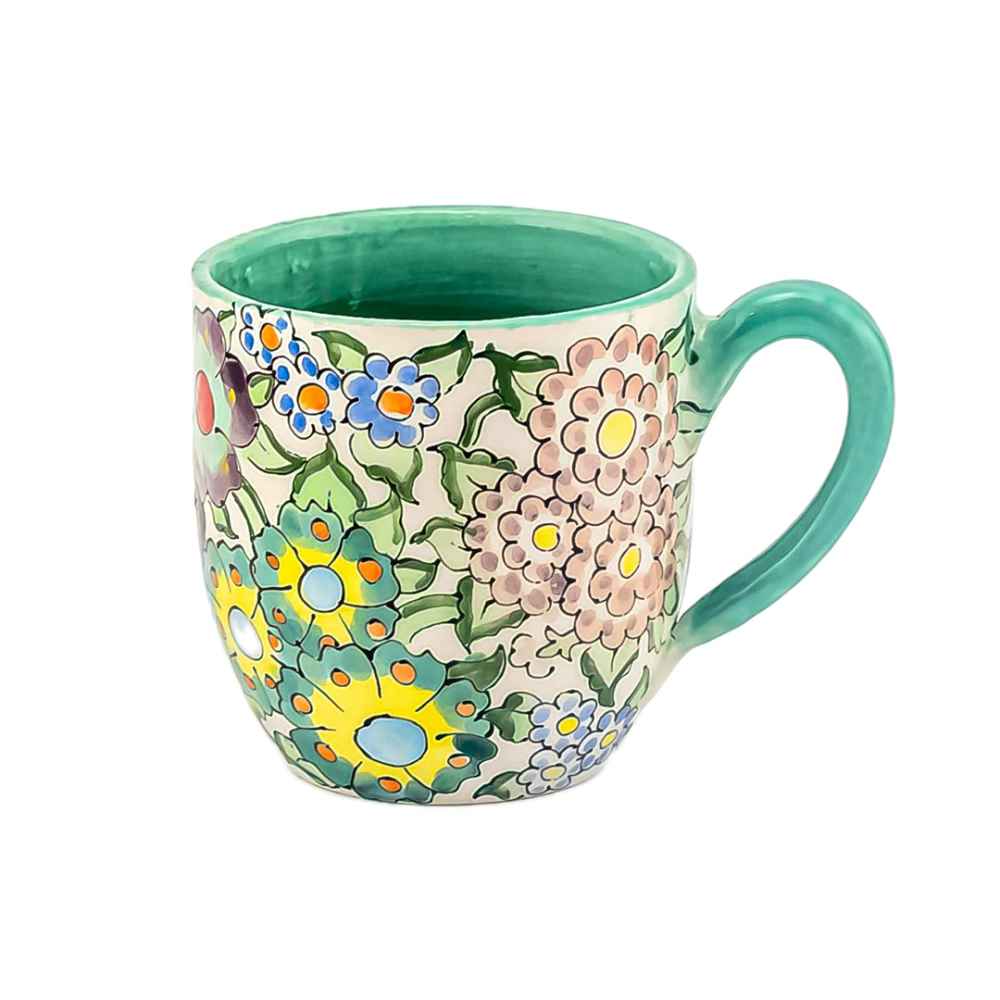 Tasse en poterie artisanale - Modèle Goldar
