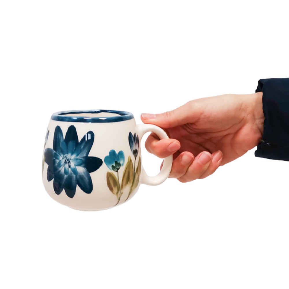 Tasse en céramique artistique – À la main, motif Golin