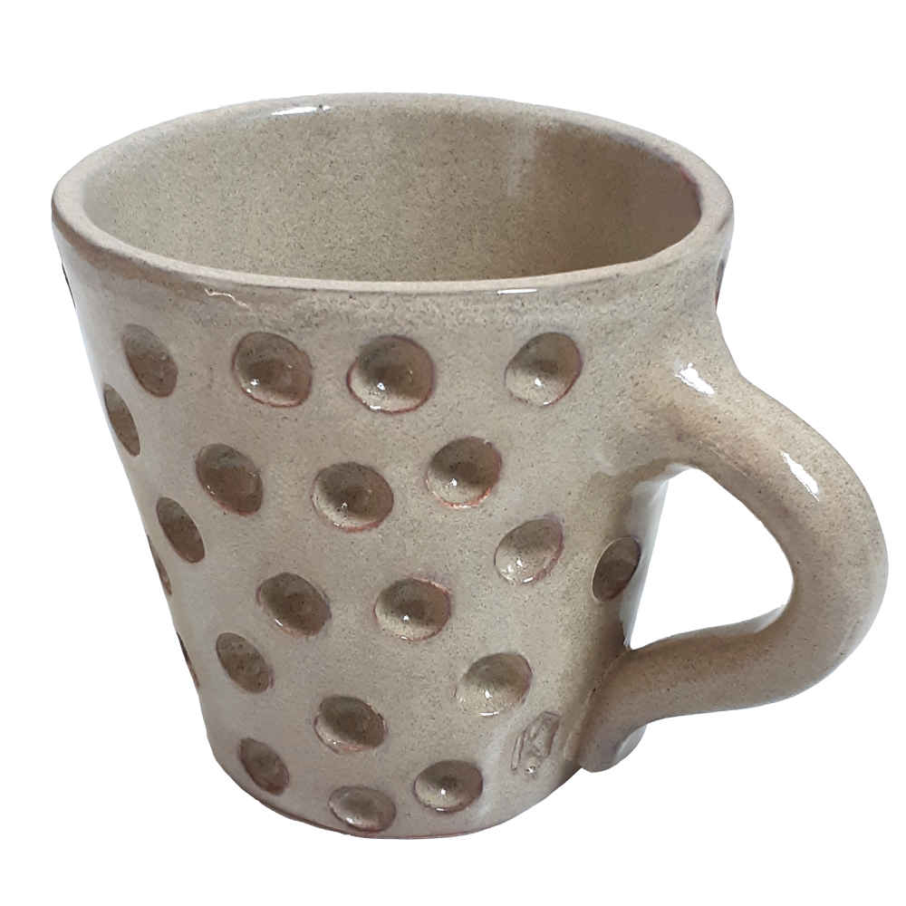 Tasse en poterie artisanale - Modèle Mahla