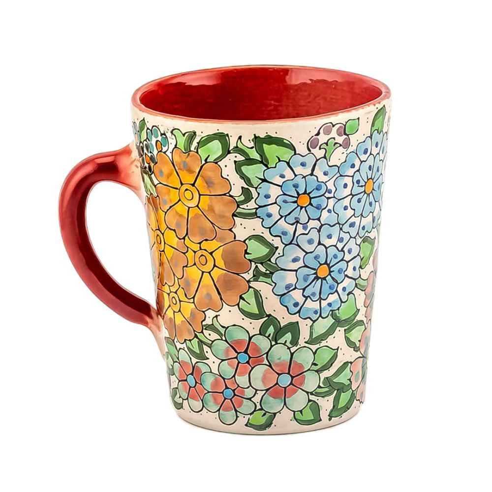Tasse en poterie artisanale - Modèle Sima