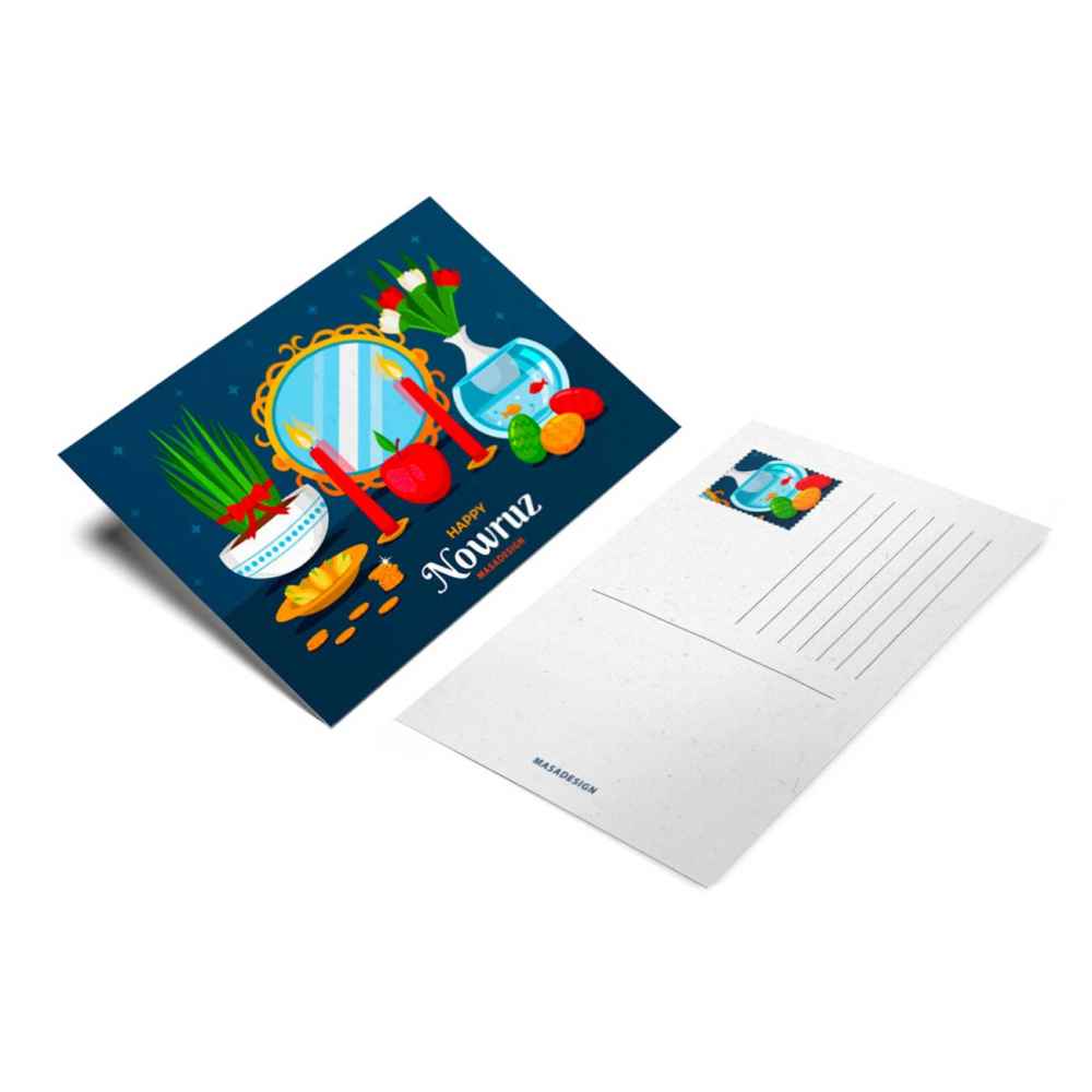 Carte de Vœux Nowruz Mobarak pour l’Eid du Nouvel An Persan 4600646