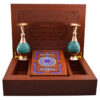Coffret Cadeau – Vases en Émail & Coran