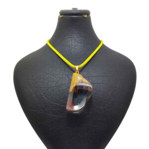 Collier Bois & Résine Artisanal Style Audacieux Leili
