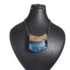 Collier Bois & Résine Artisanal Style Audacieux Océan