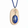 Collier en bois artistique Lajward