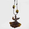 Collier en bois persan artistique Danse Sama