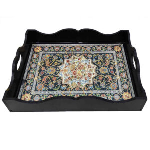 Plateau Farsh avec motif persan – Élégant et fonctionnel