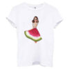 T-shirt Yalda Motif Pastèque Modèle 9621367 – T-shirt Saisonnier Dynamique