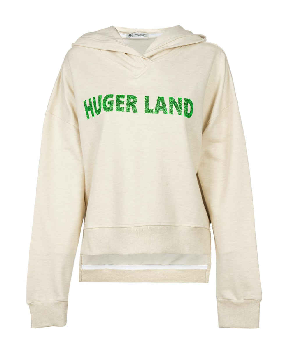 Sweat à capuche en coton pour femme Modèle 50753