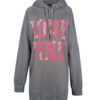 Sweat à capuche en coton pour femme Modèle 50783